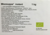 Misosuppe* instant BIO Nachfüllbeutel 1kg